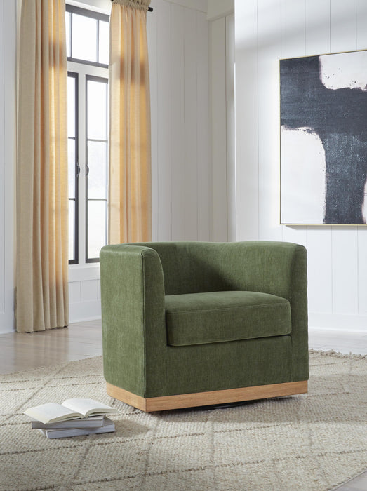 Jersonlow Swivel Accent Chair - Jax Mattress (Jacksonville, FL)