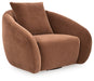 Yahya Swivel Accent Chair - Jax Mattress (Jacksonville, FL)