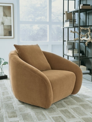 Yahya Swivel Accent Chair - Jax Mattress (Jacksonville, FL)