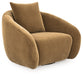 Yahya Swivel Accent Chair - Jax Mattress (Jacksonville, FL)