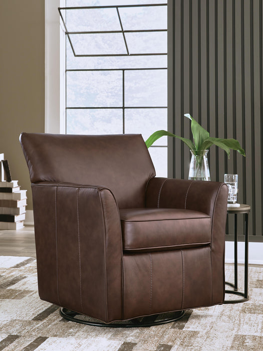 Braydunn Swivel Glider Accent Chair - Jax Mattress (Jacksonville, FL)