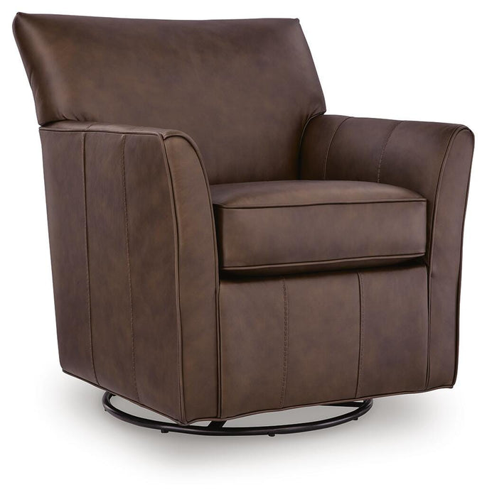 Braydunn Swivel Glider Accent Chair - Jax Mattress (Jacksonville, FL)
