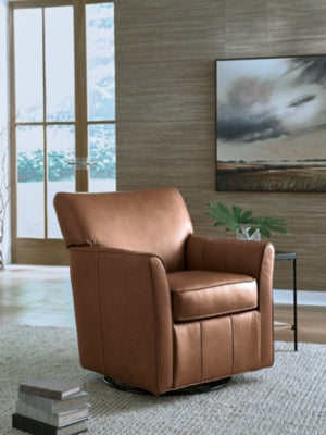 Braydunn Swivel Glider Accent Chair - Jax Mattress (Jacksonville, FL)