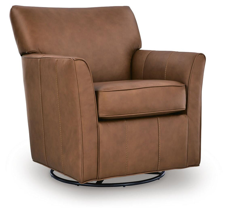 Braydunn Swivel Glider Accent Chair - Jax Mattress (Jacksonville, FL)