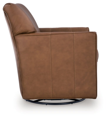 Braydunn Swivel Glider Accent Chair - Jax Mattress (Jacksonville, FL)