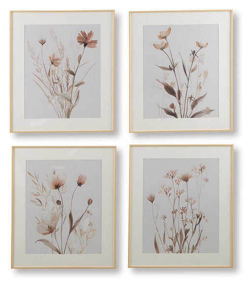 Chettings Wall Art (Set of 4) - Jax Mattress (Jacksonville, FL)