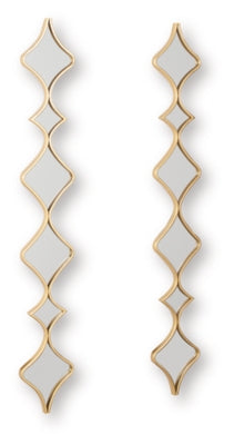 Harriswood Accent Mirror Set (Set of 2) - Jax Mattress (Jacksonville, FL)