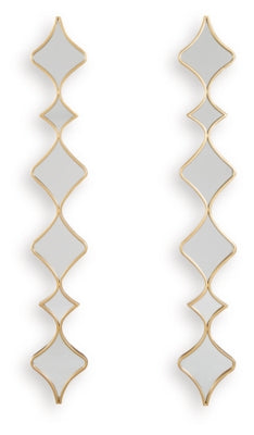 Harriswood Accent Mirror Set (Set of 2) - Jax Mattress (Jacksonville, FL)