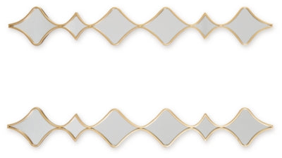 Harriswood Accent Mirror Set (Set of 2) - Jax Mattress (Jacksonville, FL)