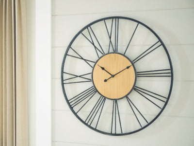 Brockett Wall Clock - Jax Mattress (Jacksonville, FL)