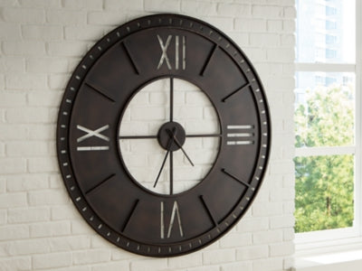Lytle Wall Clock - Jax Mattress (Jacksonville, FL)