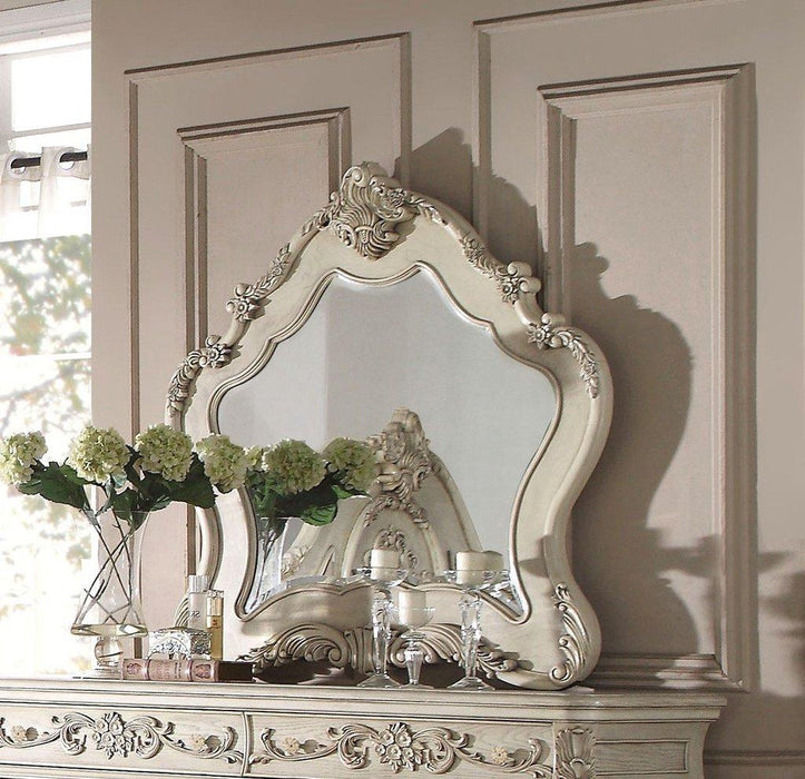 Acme Ragenardus Mirror in Antique White 27014 image