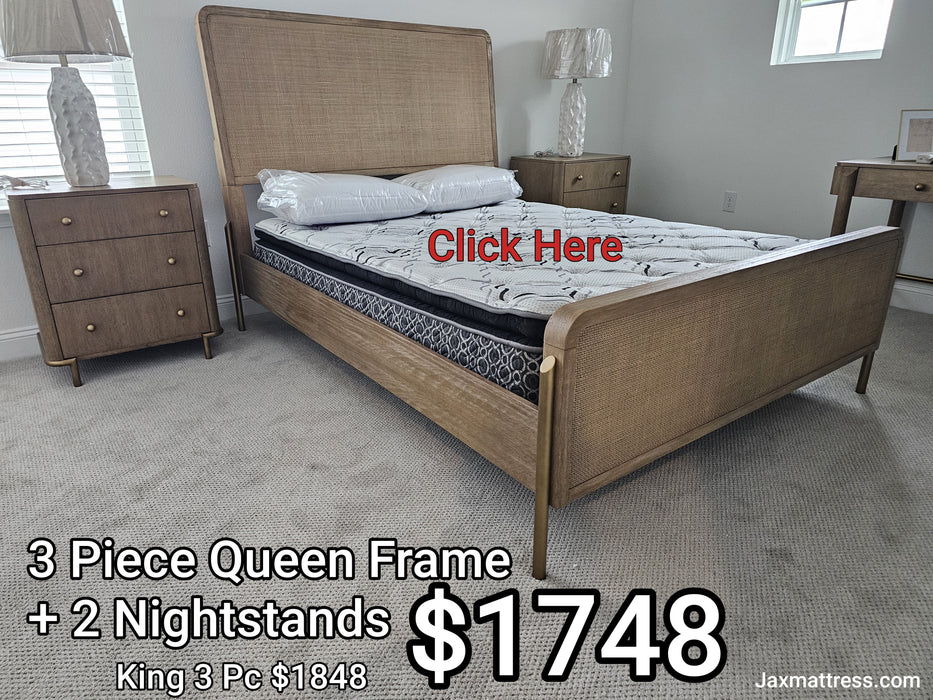 Arini Frame + Nightstands
