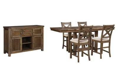 Moriville Counter Height Dining Set - Jax Mattress (Jacksonville, FL)