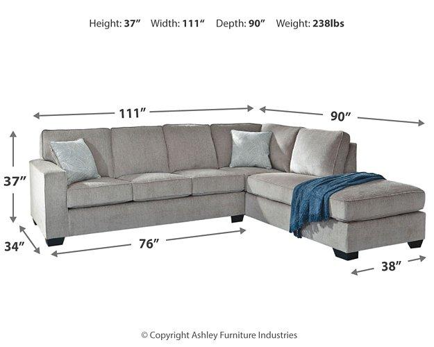 Altari Sectional with Chaise - Jax Mattress (Jacksonville, FL)