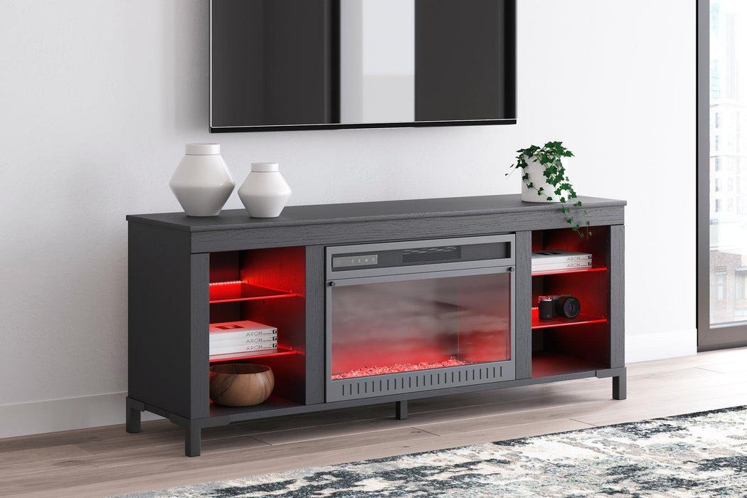 Cayberry 60" TV Stand with Electric Fireplace - Jax Mattress (Jacksonville, FL)