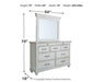 Kanwyn Dresser and Mirror - Jax Mattress (Jacksonville, FL)