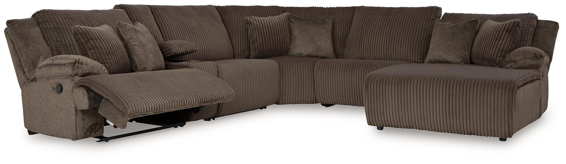 Top Tier Reclining Sectional with Chaise - Jax Mattress (Jacksonville, FL)