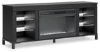 Cayberry 60" TV Stand with Electric Fireplace - Jax Mattress (Jacksonville, FL)