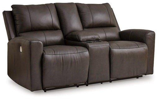 Boxmere Power Reclining Loveseat with Console - Jax Mattress (Jacksonville, FL)