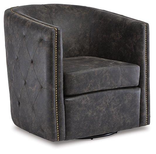 Brentlow Swivel Accent Chair - Jax Mattress (Jacksonville, FL)