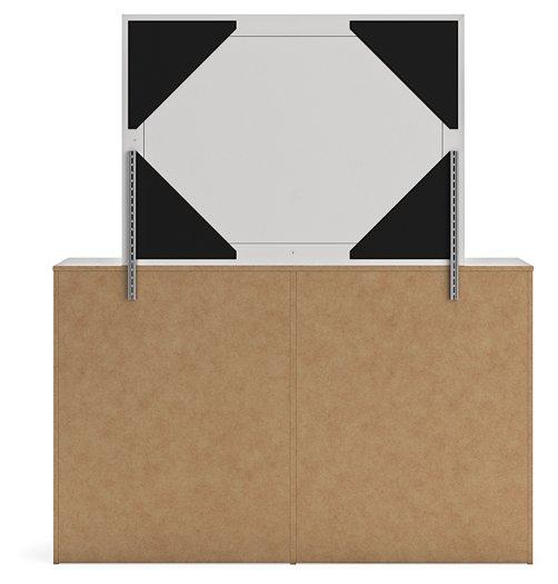 Cayboni Dresser and Mirror - Jax Mattress (Jacksonville, FL)