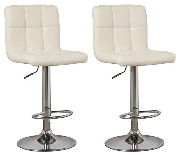 Bellatier Adjustable Height Bar Stool - Jax Mattress (Jacksonville, FL)
