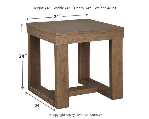 Cariton End Table - Jax Mattress (Jacksonville, FL)
