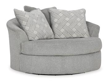 Casselbury Oversized Swivel Accent Chair - Jax Mattress (Jacksonville, FL)