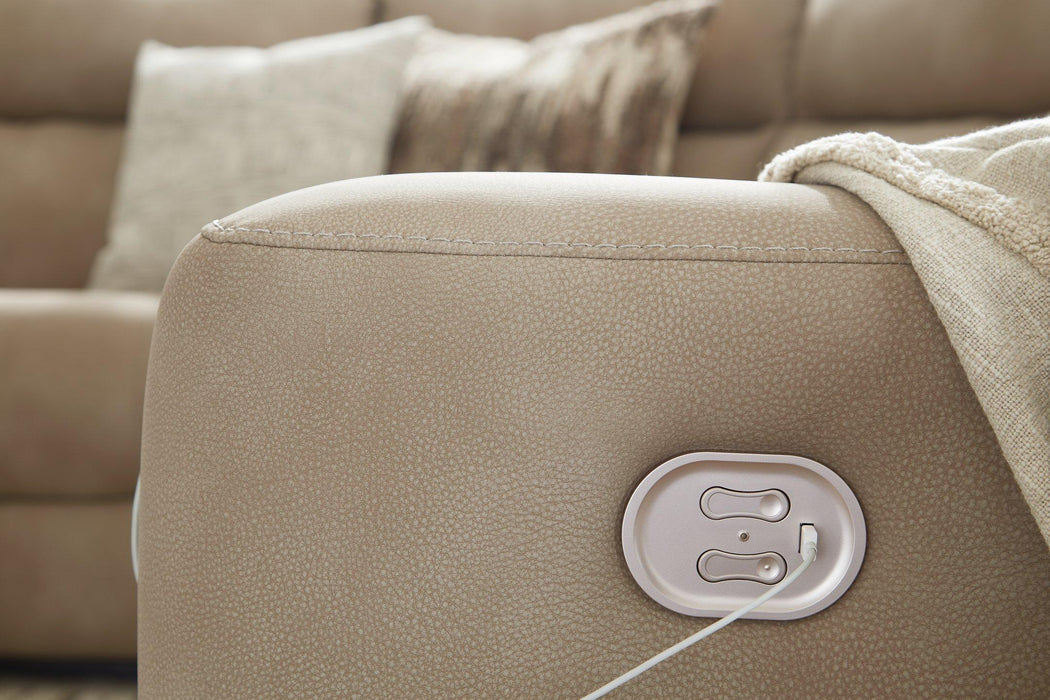 Next-Gen DuraPella Power Reclining Sectional Loveseat - Jax Mattress (Jacksonville, FL)