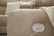 Next-Gen DuraPella Power Reclining Sectional Loveseat with Console - Jax Mattress (Jacksonville, FL)
