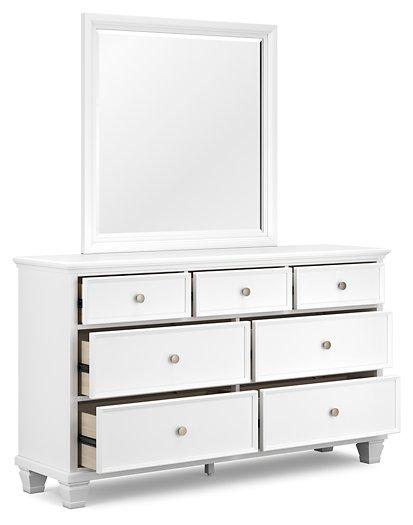Fortman Dresser and Mirror - Jax Mattress (Jacksonville, FL)