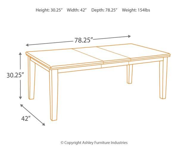 Haddigan Dining Set - Jax Mattress (Jacksonville, FL)