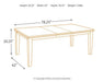 Haddigan Dining Set - Jax Mattress (Jacksonville, FL)