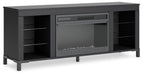 Cayberry 60" TV Stand with Electric Fireplace - Jax Mattress (Jacksonville, FL)