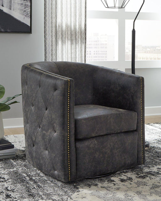 Brentlow Swivel Accent Chair - Jax Mattress (Jacksonville, FL)