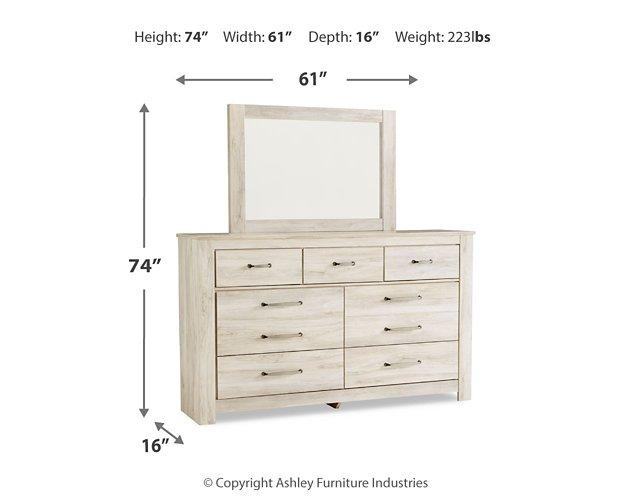 Bellaby Dresser and Mirror - Jax Mattress (Jacksonville, FL)