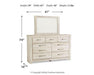 Bellaby Dresser and Mirror - Jax Mattress (Jacksonville, FL)
