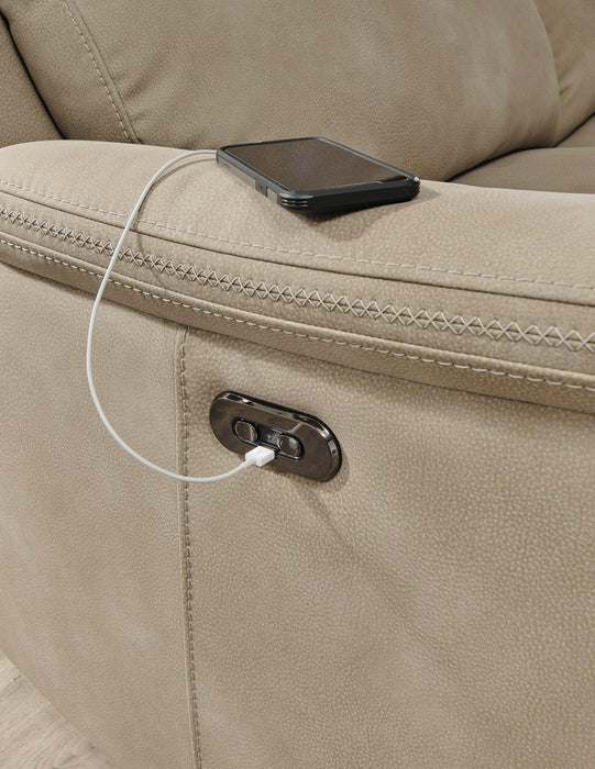 Next-Gen DuraPella Power Reclining Loveseat with Console - Jax Mattress (Jacksonville, FL)
