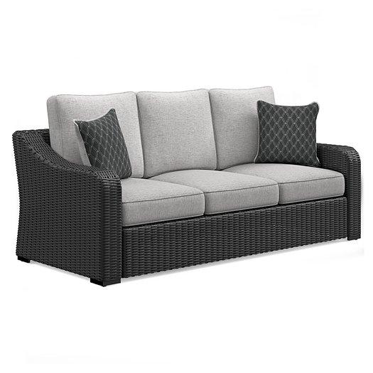 Beachcroft Outdoor Sofa with Cushion - Jax Mattress (Jacksonville, FL)