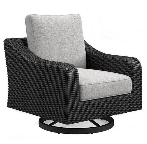 Beachcroft Outdoor Swivel Lounge with Cushion - Jax Mattress (Jacksonville, FL)