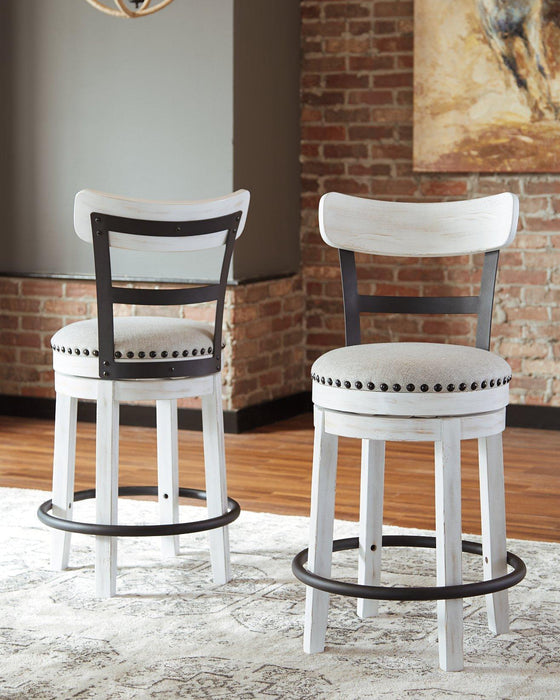 Valebeck Counter Height Bar Stool - Jax Mattress (Jacksonville, FL)