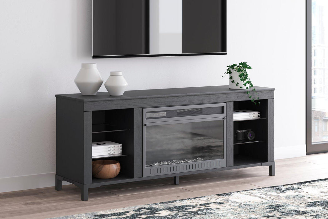 Cayberry 60" TV Stand with Electric Fireplace - Jax Mattress (Jacksonville, FL)