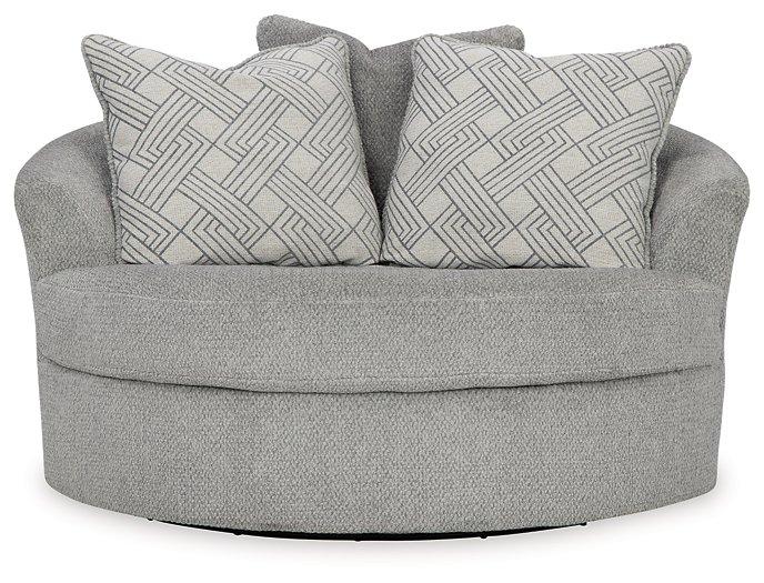 Casselbury Oversized Swivel Accent Chair - Jax Mattress (Jacksonville, FL)