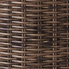 Paradise Trail Paradise Trail Fire Pit Table with 4 Nuvella Swivel Lounge Chairs - Jax Mattress (Jacksonville, FL)