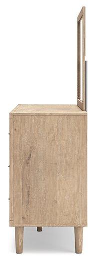 Cielden Dresser and Mirror - Jax Mattress (Jacksonville, FL)