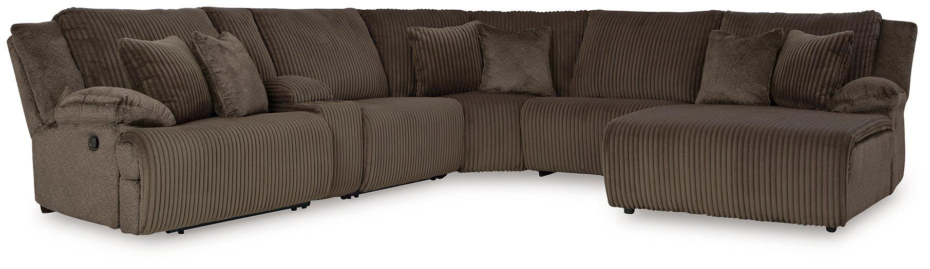 Top Tier Reclining Sectional with Chaise - Jax Mattress (Jacksonville, FL)