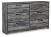 Baystorm Dresser and Mirror - Jax Mattress (Jacksonville, FL)