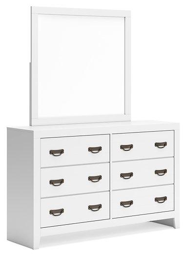 Binterglen Dresser and Mirror - Jax Mattress (Jacksonville, FL)