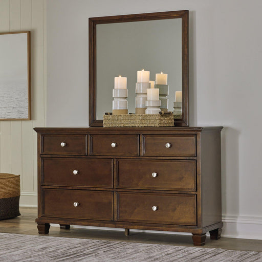 Danabrin Dresser and Mirror - Jax Mattress (Jacksonville, FL)